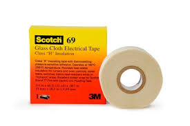 SCOTCH Cinta Aislante de Fibra de Vidrio - 3â„4 x 66 SCOTCH  69