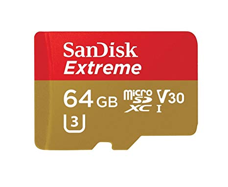 SANDISK EXTREME MICROSD CARD 64GB SANDISK EXTREME MICROSD CARD 64GB