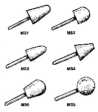 SHAPED FELT BOBS MS138-H