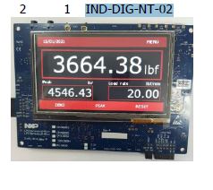 Indicador Digital para Sensores de Fuerza IND-DIG-NT-02