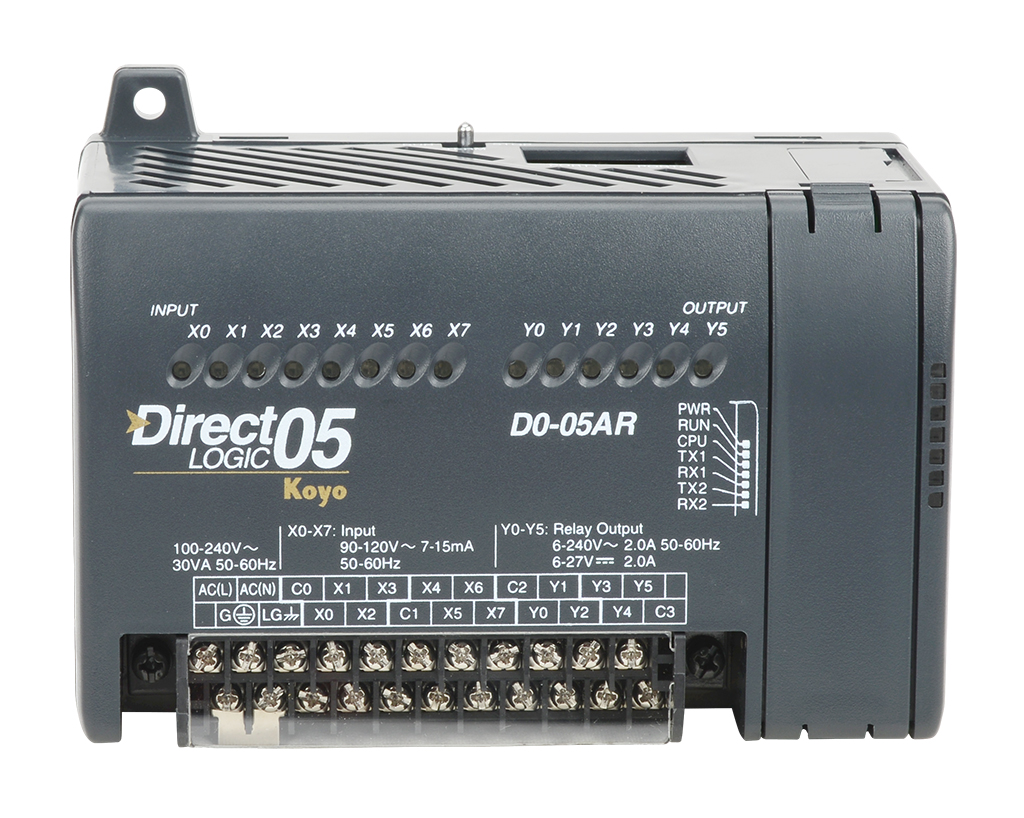 Controlador lÃ³gico programable D0-05AR