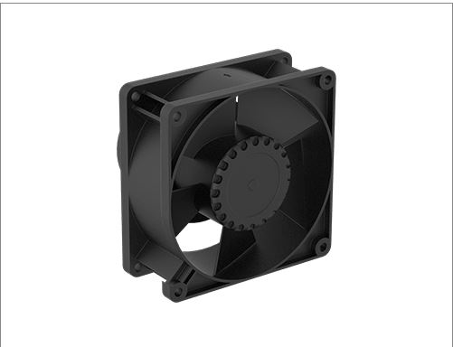 Low-Voltage Equipment-Cooling Fan, 12V DC with Wire Leads, 0.98 Square x 0.39 Deep Overall, 1 CFM 1939K18