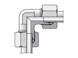 RACOR ACODADO DIN 2353, CODO 90o TUBO-TU W16SCF