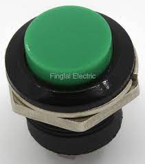 PUSH BUTTON GREEN COLOR R13-507-G