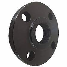 Black Steel Threaded Flange FLCS1RFTHD200