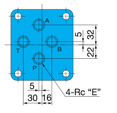 PLACA DE MONTAJE MSA-01Y-T-E10