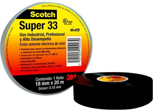 CINTA Scotch super 33 (ROLLO 66 PIES)